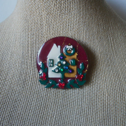 HTF! Lucinda House Pins Wreath Tree Ornaments Garland Festive Home For Holidays 61318