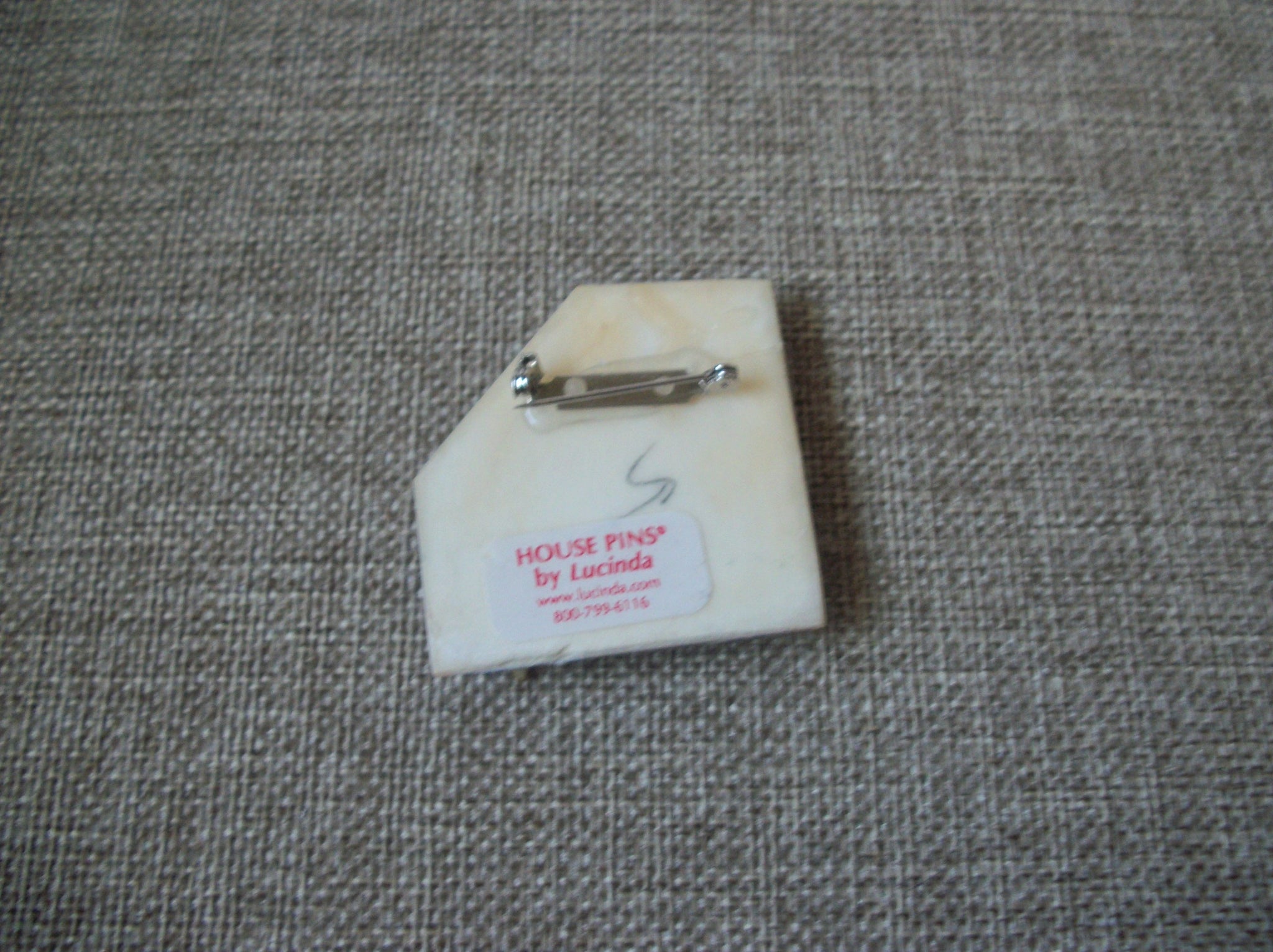 Vintage Lucinda House Pins Glitter Sky Mellow Sunny Day Happy Sun Birds Flowers