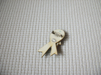 Vintage Lucinda Pins Awareness Ribbon Cancer Survivor 021321