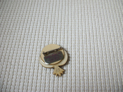 Vintage Lucinda Pins Glitter Peace On Earth 021321