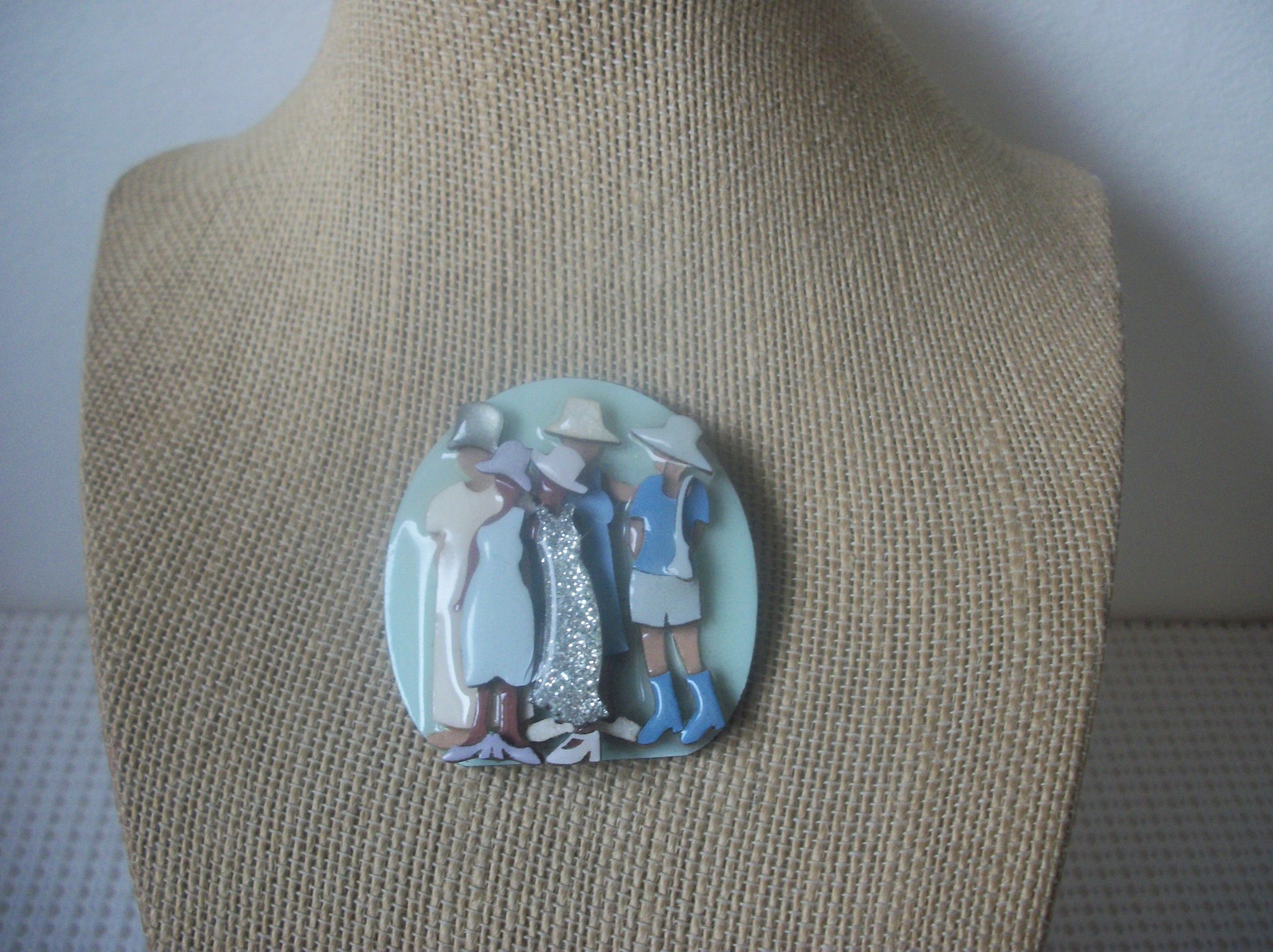 RARE Lucinda Woman Pins, Freedom Celebration Uplifting Power Love Sisterhood Friendship 021321