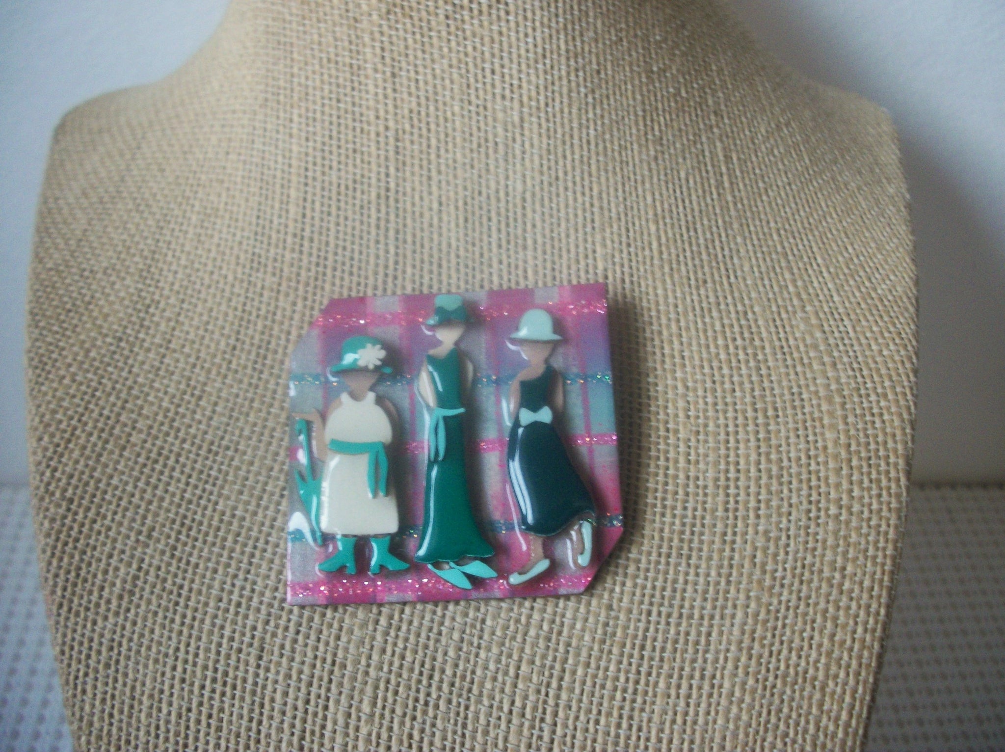 RARE Lucinda Woman Pins, Freedom Celebration Uplifting Power Love Sisterhood Friendship 021321