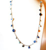 Aéropostale Designer Silver Toned Blue 32' Necklace 81517