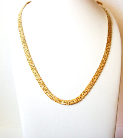 Vintage Gold Toned Chain 22" Necklace 5917