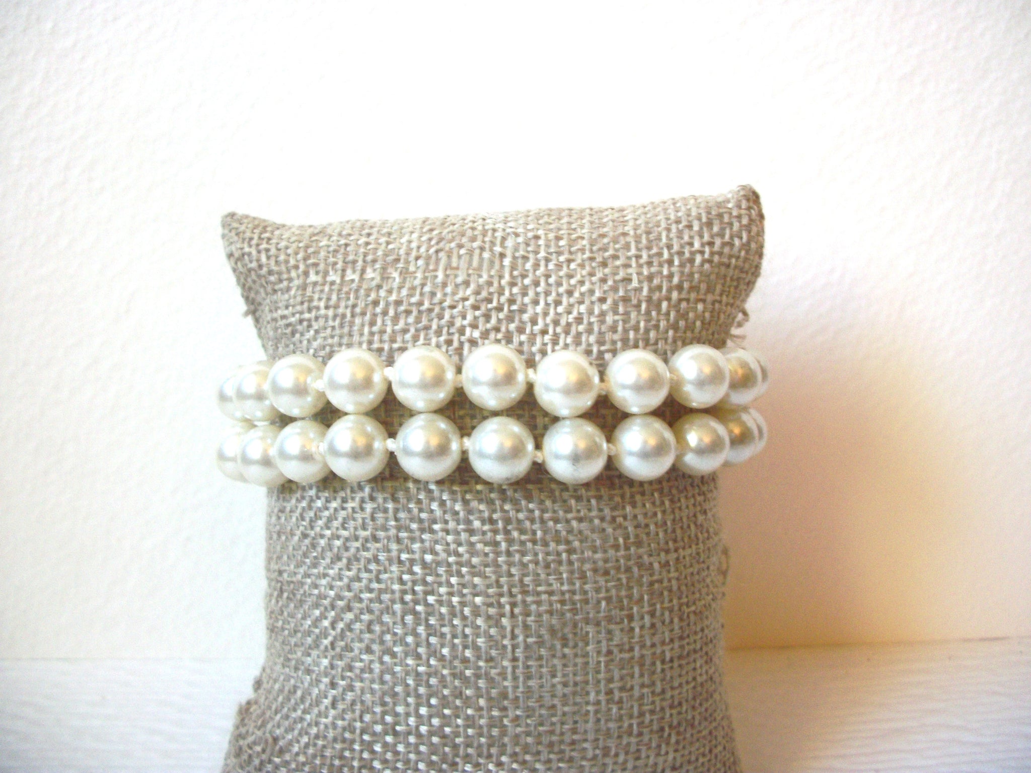 Vintage Glass Pearl Bracelet 71518