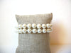 Vintage Glass Pearl Bracelet 71518