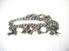 Vintage Native American Charms Bracelet 92816