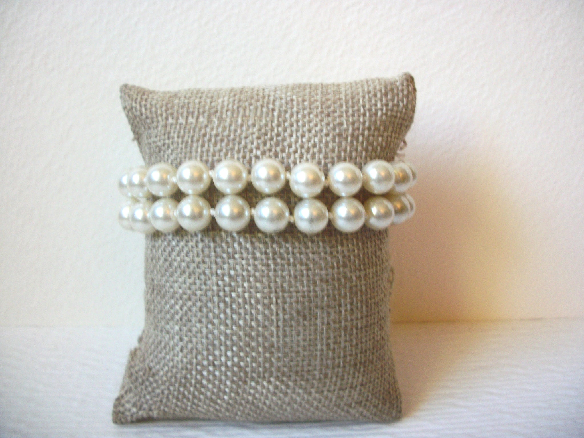 Vintage Glass Pearl Bracelet 71518