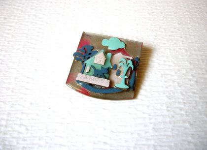 RARE Lucinda House Pins Little Cottage Cat Fountain Lucinda Pins 91517