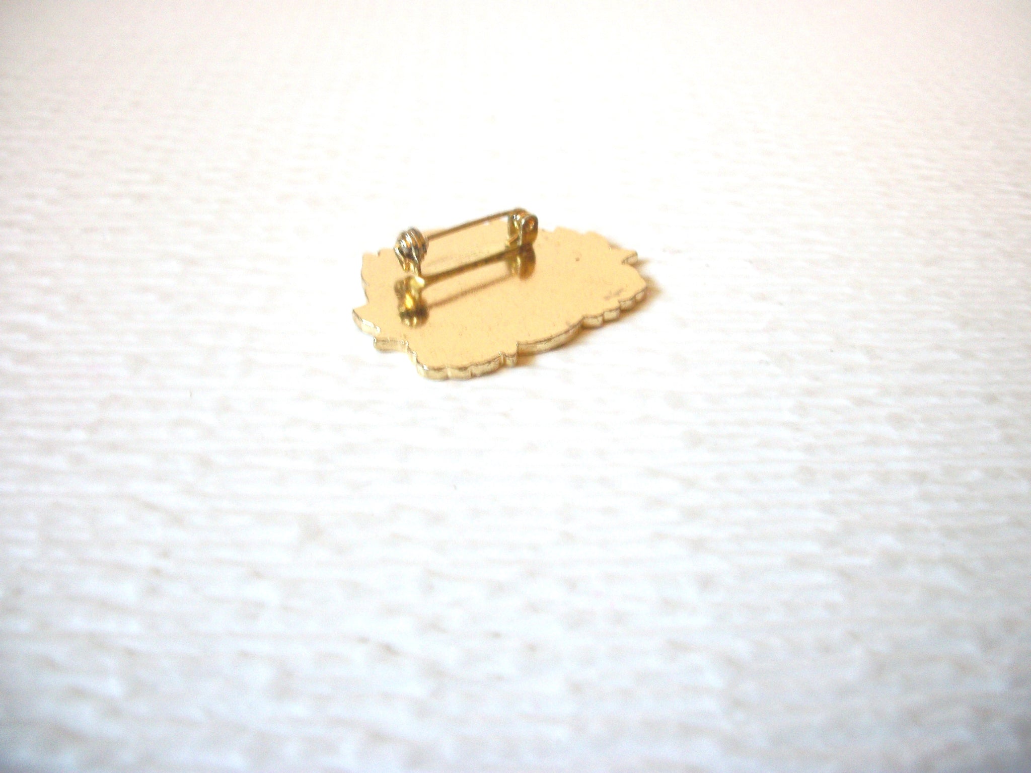 Vintage Happy Easter Brooch Pin 121216