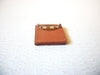 Vintage Pottery Tile Turkey Brooch Pin 121216