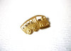 Vintage Gold Toned School Bus Brooch Pin 122916