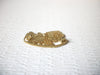 Vintage Gold Toned School Bus Brooch Pin 122916