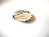 Vintage Blackened Silver Toned Native American Brooch Pin 82017
