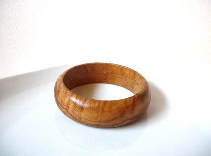 Vintage Bangle Bracelet Organic Untreated Wood 60816