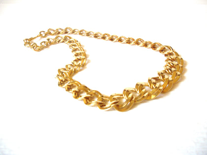 Vintage MONET Gold Toned Links 18" Necklace 71917