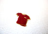 Vintage Enameled Rhinestone Shirt Brooch Pin 121216