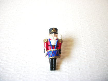 Vintage HALLMARK Nutcracker Soldier Plastic Brooch Pin 93017