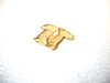 Vintage Enameled Rhinestone Shirt Brooch Pin 121216