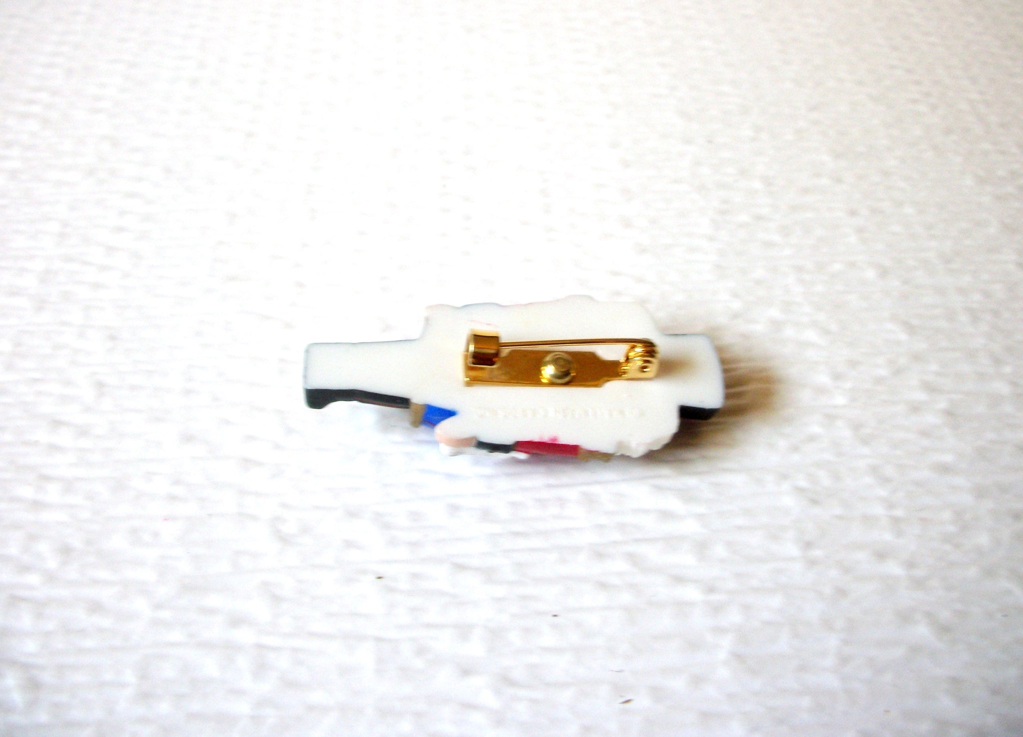 Vintage HALLMARK Nutcracker Soldier Plastic Brooch Pin 93017