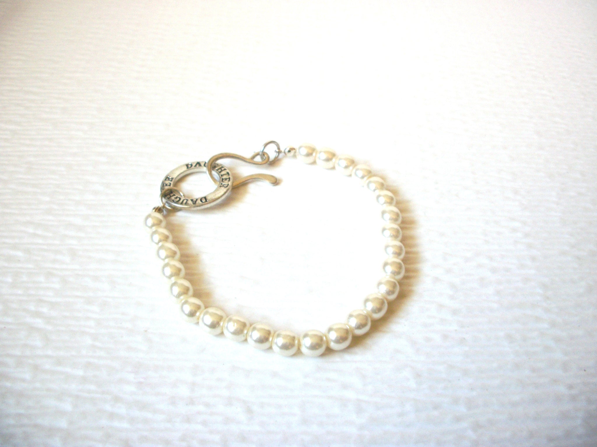 Vintage Daughter Faux Pearl Bracelet 71518