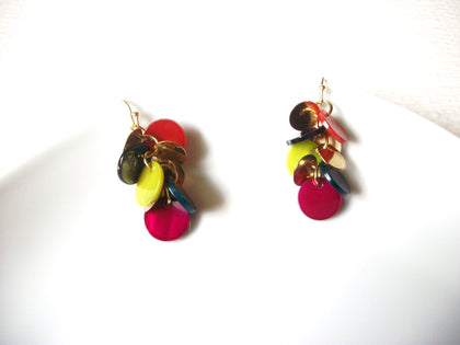 Retro Colorful Shell Dangle Earrings 81517