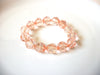 Retro Translucent Coral Peach Bracelet 80417