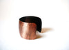 Vintage Wide Copper Toned Cuff Bracelet 22617