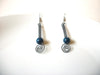 Vintage Long Ethnic Spiral Earrings 80417