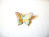Vintage Pastel Butterfly Brooch Pin 92216