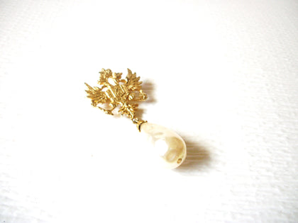 Vintage Victorian Inspired Faux Pearl Brooch Pin 91517