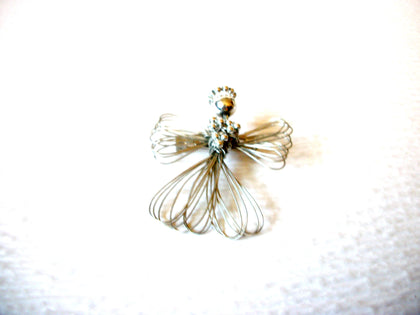 Vintage Hand Wired Angel Brooch Pin 121216
