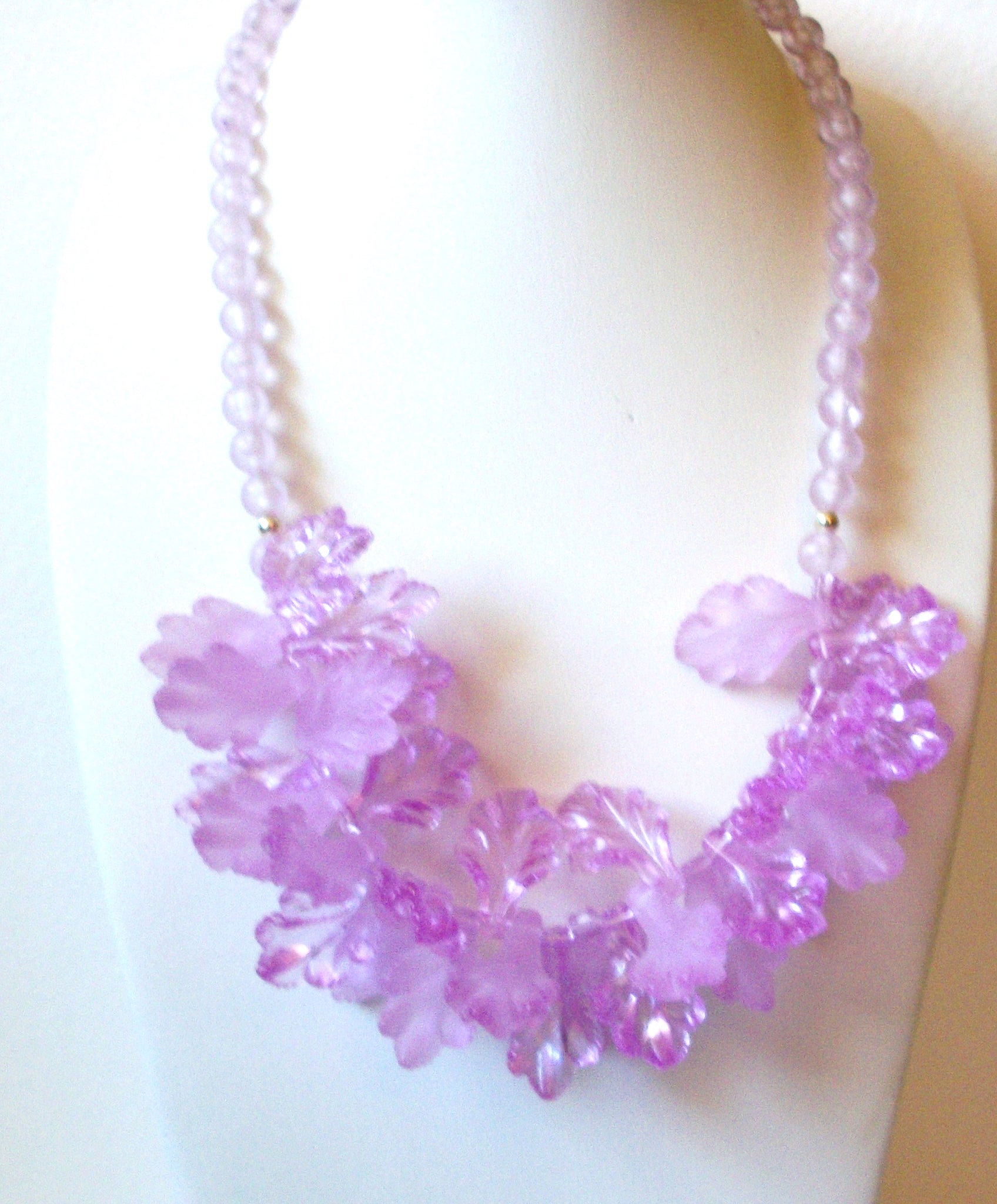 Retro Lilac Leaves Necklace 71518