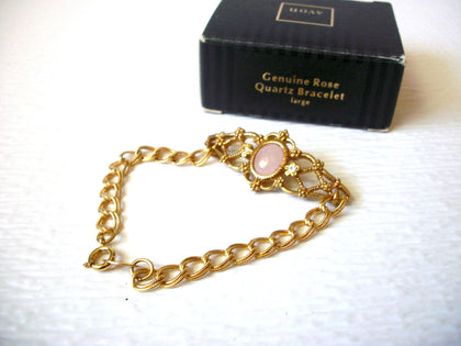 AVON 1992 Rose Quartz 7 1/2" Bracelet 71517