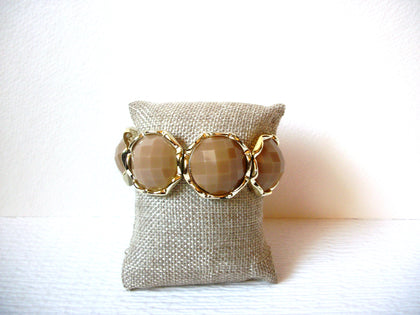 Retro Gold Caramel Statement Bracelet 122920