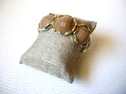 Retro Gold Caramel Statement Bracelet 122920
