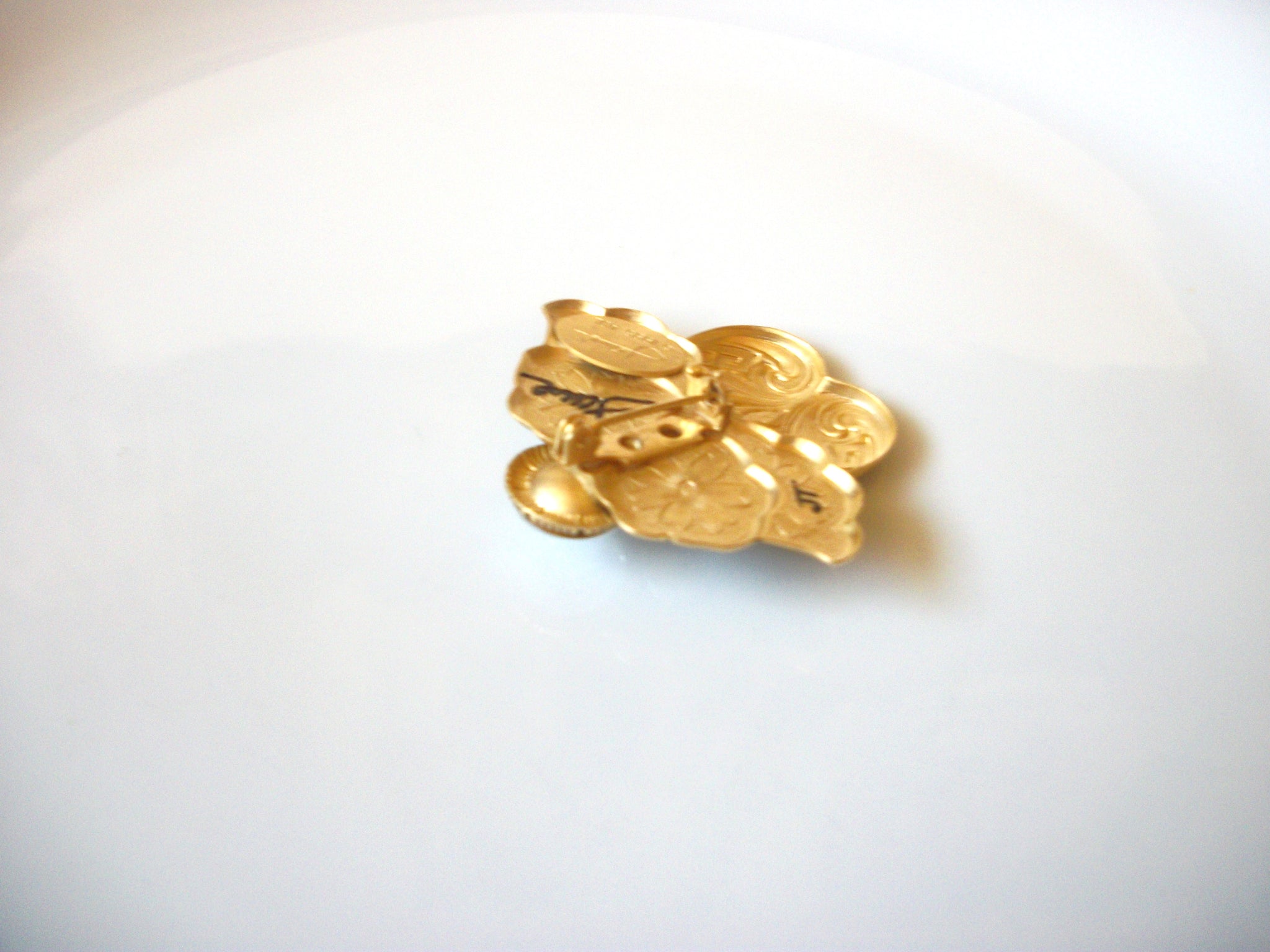 Vintage JANE Angel brooch Pin 121216