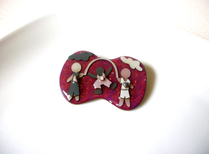Vintage Lucinda Pins happy Children Care Free Little People Pins By Lucinda 121216