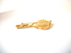 Retro Clear Rhinestone Tennis Brooch Pin 81517