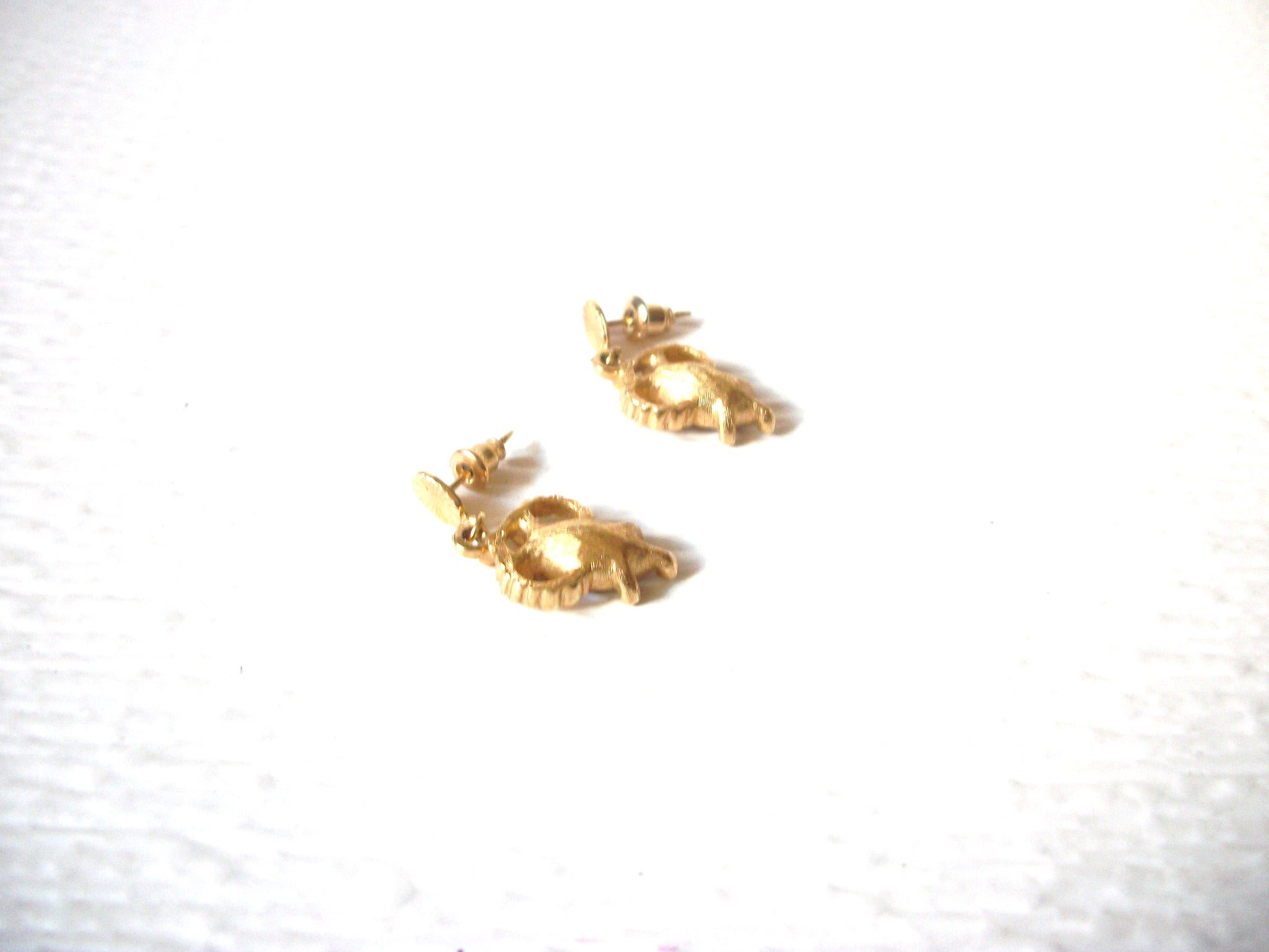Vintage Victorian Topaz Small Dangle Earrings  92216