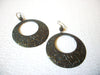 Bohemian Patina Over Bronze 3" Dangle Earrings 71917