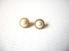 Vintage Glass Dipped Pearl Clip On Earrings 123020