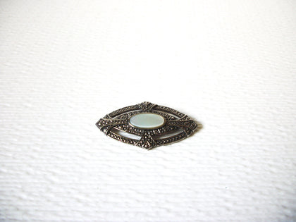 Vintage Art Deco  MOP Inlay Brooch Pin 122820