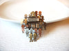 Vintage K & T Multi Toned Assistant Principal Brooch Pin 121216