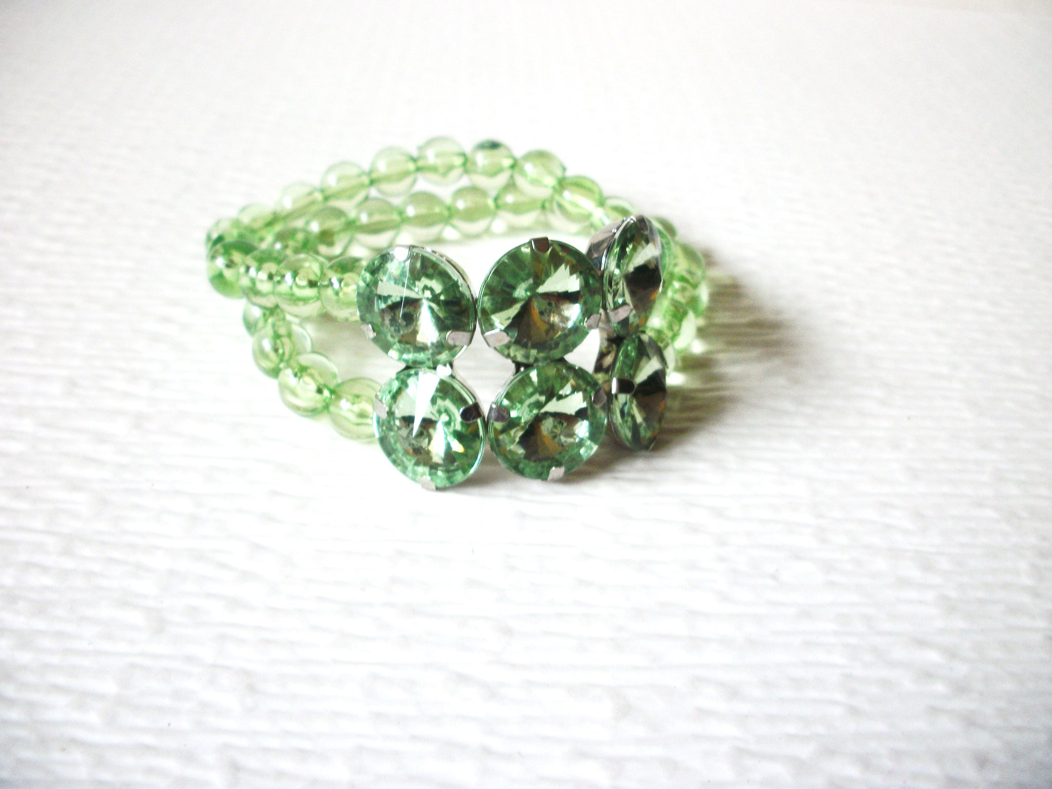 Retro Translucent Green Bracelet 82217