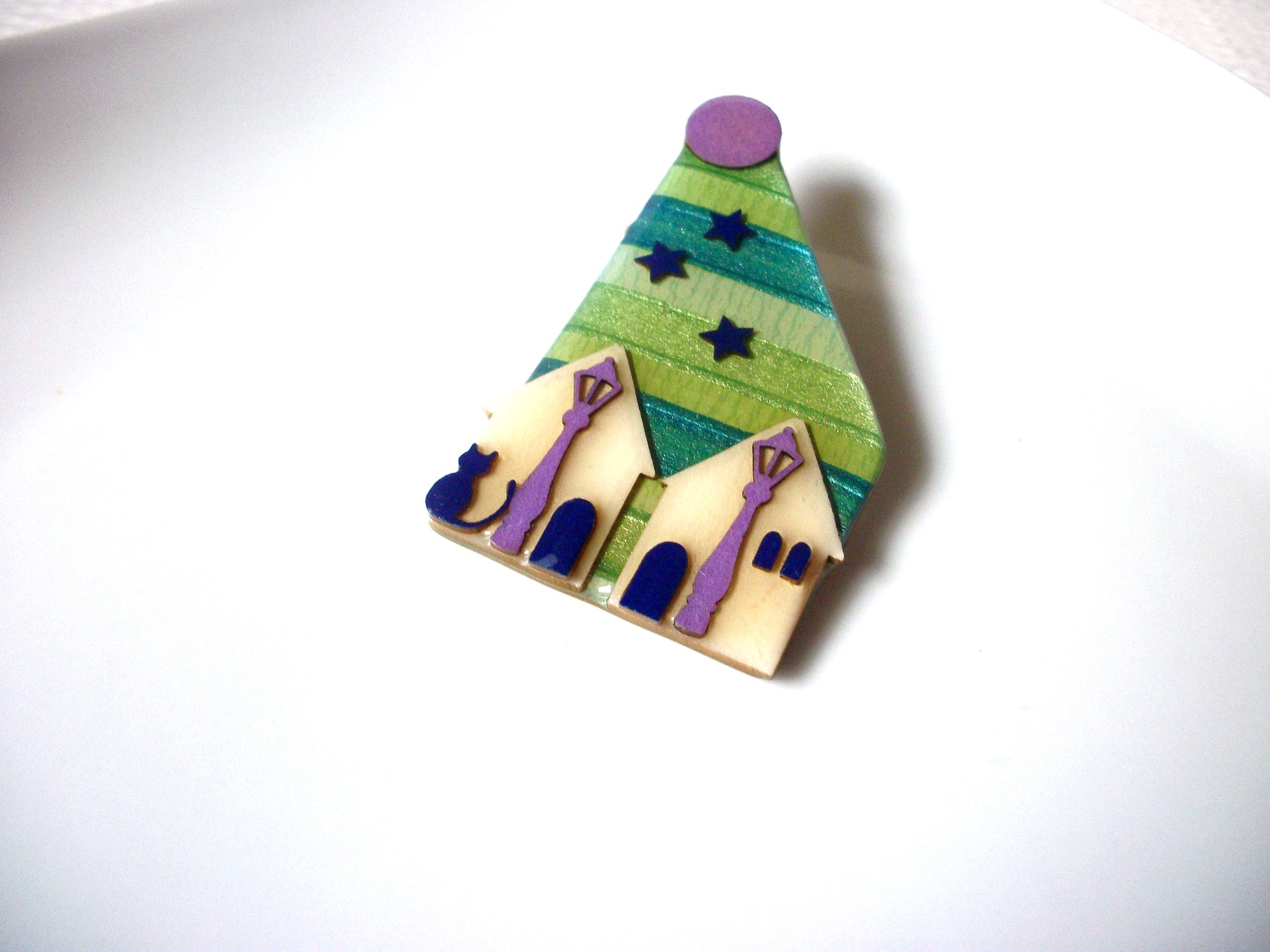 Vintage Lucinda Pins Star Night Peaceful Calm House Pins By Lucinda 121216