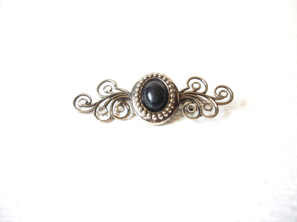 Antique Silver Toned Brooch Pin 91317
