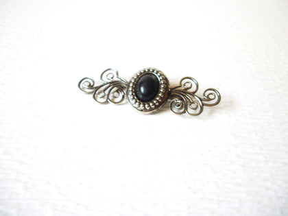 Antique Silver Toned Brooch Pin 91317