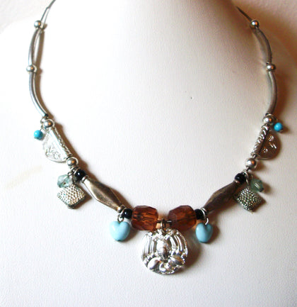 Vintage Mary Kate And Ashley Southwestern Theme 18'Necklace 122916