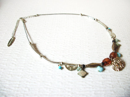 Vintage Mary Kate And Ashley Southwestern Theme 18'Necklace 122916